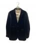 BURBERRY BLACK LABEL (バーバリーブラックレーベル) ベロア セットアップ ブラック サイズ:JKT:M/PANTS:82：12000円