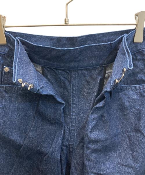 JOHN LAWRENCE SULLIVAN（ジョン ローレンス サリバン）JOHN LAWRENCE SULLIVAN (ジョン ローレンス サリバン) RIGID DENIM WIDE PANTS インディゴ サイズ:SIZE Sの古着・服飾アイテム