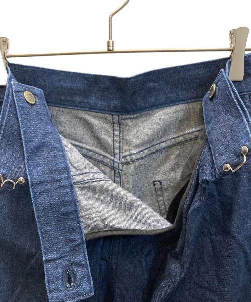 JOHN LAWRENCE SULLIVAN（ジョン ローレンス サリバン）JOHN LAWRENCE SULLIVAN (ジョン ローレンス サリバン) RIGID DENIM WIDE PANTS インディゴ サイズ:SIZE Sの古着・服飾アイテム