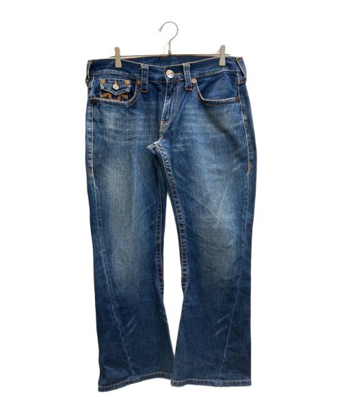 TRUE RELIGION（トゥルー レリジョン）TRUE RELIGION (トゥルー レリジョン) JOEY フレアデニムパンツ インディゴ サイズ:SIZE 34の古着・服飾アイテム