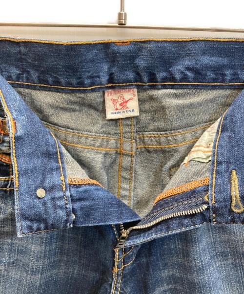 TRUE RELIGION（トゥルー レリジョン）TRUE RELIGION (トゥルー レリジョン) JOEY フレアデニムパンツ インディゴ サイズ:SIZE 34の古着・服飾アイテム