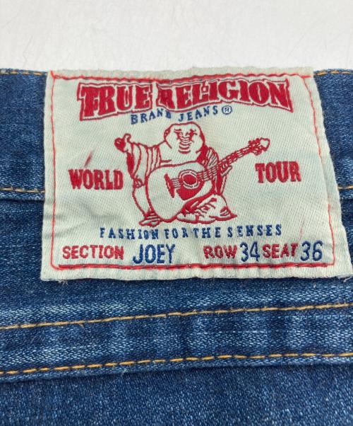 TRUE RELIGION（トゥルー レリジョン）TRUE RELIGION (トゥルー レリジョン) JOEY フレアデニムパンツ インディゴ サイズ:SIZE 34の古着・服飾アイテム