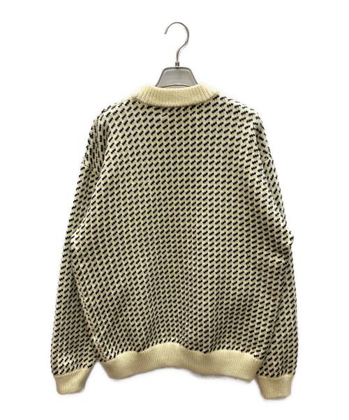 L.L.Bean（エルエルビーン）L.L.Bean (エルエルビーン) バーズアイニット ホワイト サイズ:MEDIUMの古着・服飾アイテム