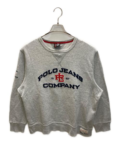 POLO JEANS CO.（ポロジーンズカンパニー）POLO JEANS CO. (ポロジーンズカンパニー) スウェット グレー サイズ:SIZE Lの古着・服飾アイテム
