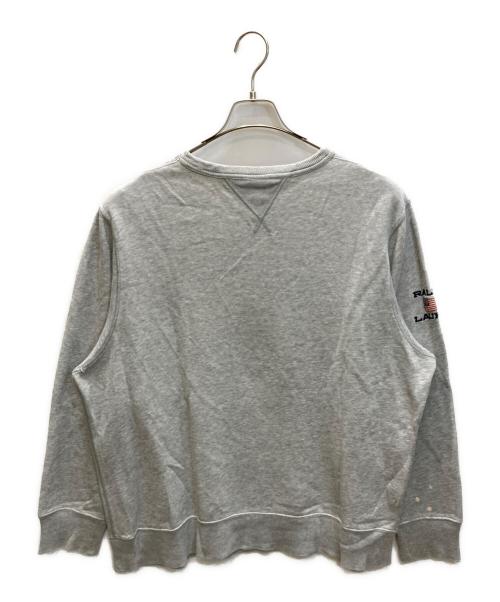 POLO JEANS CO.（ポロジーンズカンパニー）POLO JEANS CO. (ポロジーンズカンパニー) スウェット グレー サイズ:SIZE Lの古着・服飾アイテム