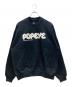 POPEYE（ポパイ）の古着「POPEYE Logo Sweat」｜ブラック