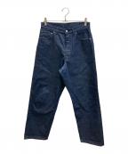 Traditional Weatherwearトラディショナルウェザーウェア）の古着「UNIONSLACKS 105D DENIM デニムパンツ」｜インディゴ