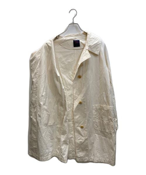 GALLEGO DESPORTES（ギャレゴデスポート）GALLEGO DESPORTES (ギャレゴデスポート) ワークコート アイボリー サイズ:SIZE Sの古着・服飾アイテム