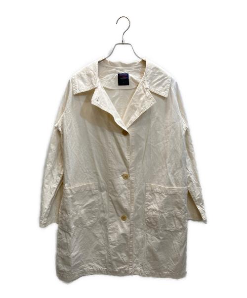 GALLEGO DESPORTES（ギャレゴデスポート）GALLEGO DESPORTES (ギャレゴデスポート) ワークコート アイボリー サイズ:SIZE Sの古着・服飾アイテム