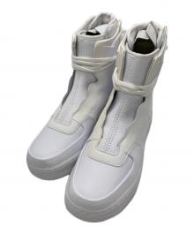 NIKE（ナイキ）の古着「W AF1 REBEL XX HIGH TOP SNEAKERS」｜ホワイト