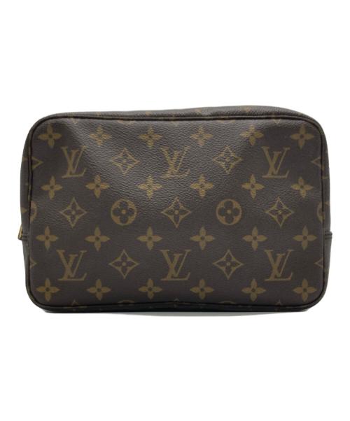 LOUIS VUITTON（ルイ ヴィトン）LOUIS VUITTON (ルイ ヴィトン) トゥルーストワレット23 コスメポーチ ブラウン サイズ:下記参照の古着・服飾アイテム