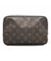 LOUIS VUITTON（ルイ ヴィトン）の古着「トゥルーストワレット23 コスメポーチ」｜ブラウン