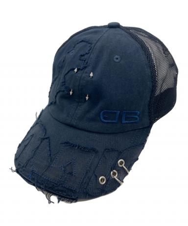中古・古着通販】BEEDEN (ビーデン) DAMAGE RING CAP ネイビー サイズ