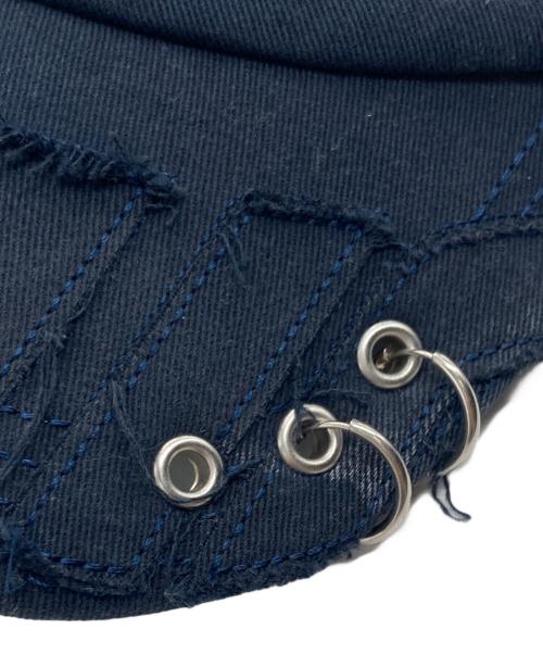 BEEDEN（ビーデン）BEEDEN (ビーデン) DAMAGE RING CAP ネイビー サイズ:下記参照の古着・服飾アイテム