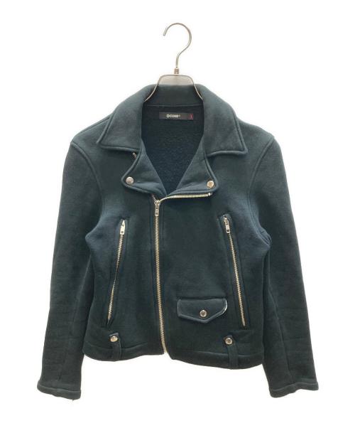 CUNE（キューン）CUNE (キューン) 裏起毛ライダースジャケット ブラック サイズ:SIZE 1の古着・服飾アイテム