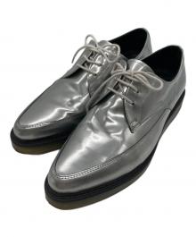 DIESEL（ディーゼル）の古着「ラバーソールシューズ」｜シルバー