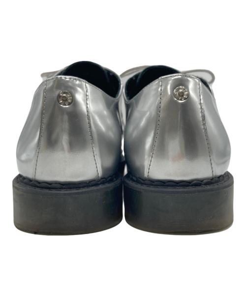 DIESEL（ディーゼル）DIESEL (ディーゼル) ラバーソールシューズ シルバー サイズ:SIZE 41の古着・服飾アイテム