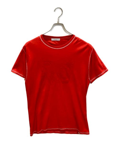 OVERCOAT（オーバーコート）OVERCOAT (オーバーコート) richard kern (リチャードカーン) バックプリントTシャツ レッド サイズ:Mの古着・服飾アイテム