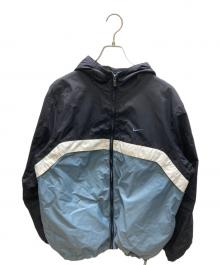 NIKE（ナイキ）の古着「ナイロンジャケット」｜ブラック×ブルー
