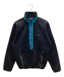 Patagonia（パタゴニア）の古着「ハーフジッププルオーバーフリースジャケット」｜ブラック