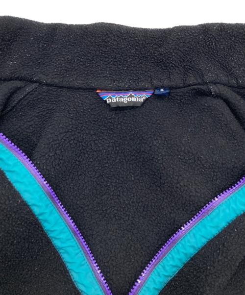 Patagonia（パタゴニア）Patagonia (パタゴニア) ハーフジッププルオーバーフリースジャケット ブラック サイズ:Sの古着・服飾アイテム
