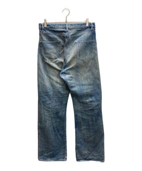 AURALEE（オーラリー）AURALEE (オーラリー) SELVEDGE FADED LIGHT DENIM PANTS インディゴ サイズ:SIZE 4の古着・服飾アイテム