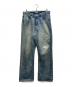 AURALEE（オーラリー）の古着「SELVEDGE FADED LIGHT DENIM PANTS」｜インディゴ