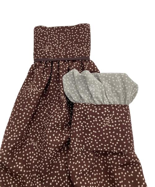 mylanka（ミランカ）mylanka (ミランカ) 総柄シャツワンピース ブラウン サイズ:SIZE 38の古着・服飾アイテム