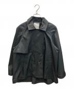 BEATRICEベアトリス）の古着「ボレロ風ショートトレンチジャケット」｜ブラック