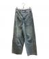 BEATRICE（ベアトリス）の古着「バレルデニムパンツ」｜ブルー