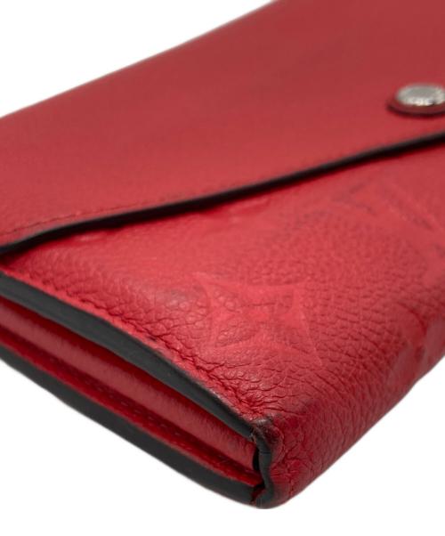 LOUIS VUITTON（ルイ ヴィトン）LOUIS VUITTON (ルイ ヴィトン) ポルトフォイユ・サラ 長財布 レッド サイズ:下記参照の古着・服飾アイテム