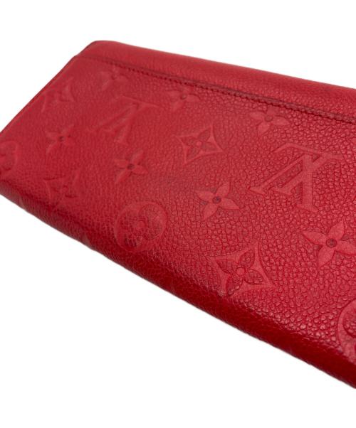 LOUIS VUITTON（ルイ ヴィトン）LOUIS VUITTON (ルイ ヴィトン) ポルトフォイユ・サラ 長財布 レッド サイズ:下記参照の古着・服飾アイテム