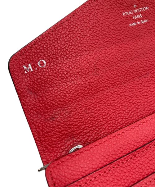 LOUIS VUITTON（ルイ ヴィトン）LOUIS VUITTON (ルイ ヴィトン) ポルトフォイユ・サラ 長財布 レッド サイズ:下記参照の古着・服飾アイテム