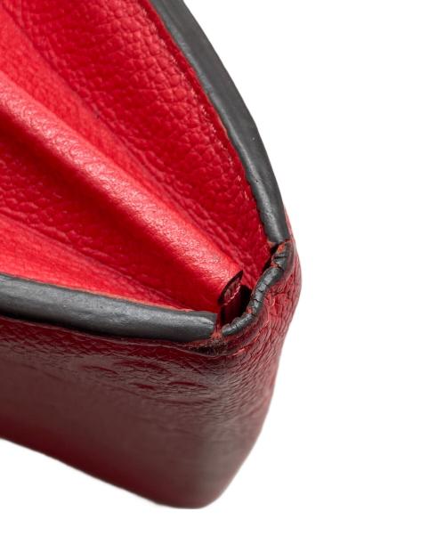 LOUIS VUITTON（ルイ ヴィトン）LOUIS VUITTON (ルイ ヴィトン) ポルトフォイユ・サラ 長財布 レッド サイズ:下記参照の古着・服飾アイテム
