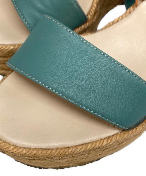 Chloe（クロエ）Chloe (クロエ) ジュートソールサンダル ブラウン サイズ:SIZE 37の古着・服飾アイテム
