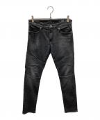 ARMANI EXCHANGEアルマーニ エクスチェンジ）の古着「J27 SKINNY BIKER デニムパンツ」｜インディゴ
