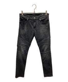 ARMANI EXCHANGE（アルマーニ エクスチェンジ）の古着「J27 SKINNY BIKER デニムパンツ」｜インディゴ
