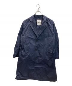 中古・古着通販】ATON (エイトン) ASAKO NYLON HOODED COAT ブラック