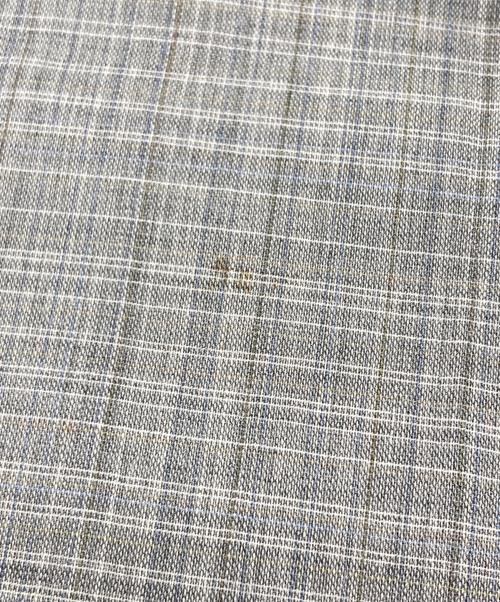 YOKE（ヨーク）YOKE (ヨーク) HI WAIST BELTED TROUSERS グレー サイズ:SIZE 2の古着・服飾アイテム