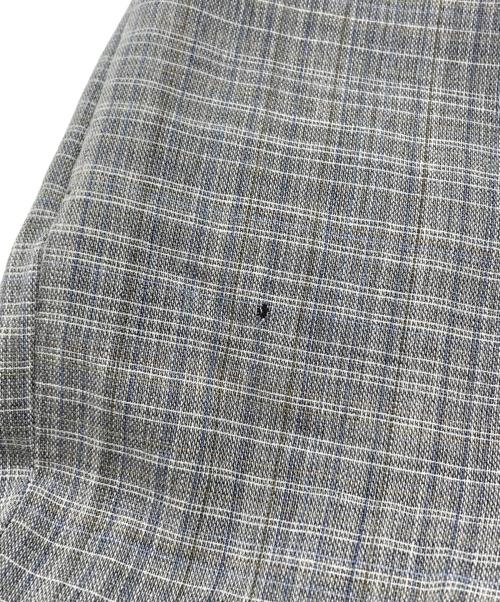 YOKE（ヨーク）YOKE (ヨーク) HI WAIST BELTED TROUSERS グレー サイズ:SIZE 2の古着・服飾アイテム