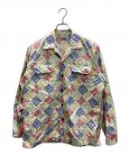 Sun Surfサンサーフ）の古着「オープンカラー L/S コットンシャツ」｜マルチカラー