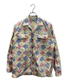 Sun Surf（サンサーフ）の古着「オープンカラー L/S コットンシャツ」｜マルチカラー