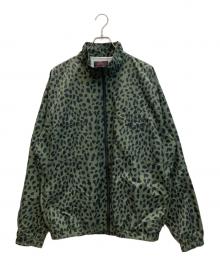 GRAMICCI×WACKO MARIA（グラミチ×ワコマリア）の古着「LEOPARD TRACK JACKET レオパードトラックジャケット」｜グリーン×ブラック
