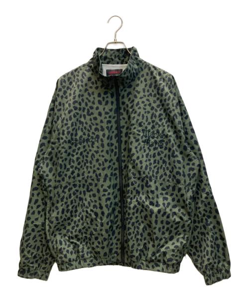 GRAMICCI（グラミチ）GRAMICCI (グラミチ) WACKO MARIA (ワコマリア) LEOPARD TRACK JACKET レオパードトラックジャケット グリーン×ブラック サイズ:SIZE Lの古着・服飾アイテム