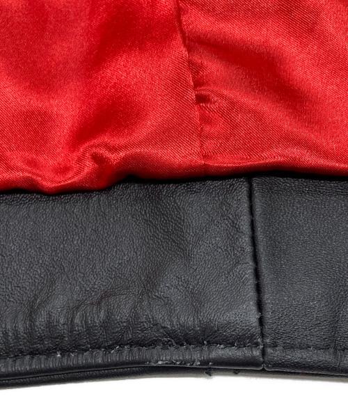 MO-LAWS（モローズ）MO-LAWS (モローズ) バッファローレザーライダースジャケット ブラック サイズ:SIZE 4Lの古着・服飾アイテム