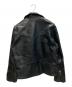 MO-LAWS (モローズ) バッファローレザーライダースジャケット ブラック サイズ:SIZE 4L：11000円