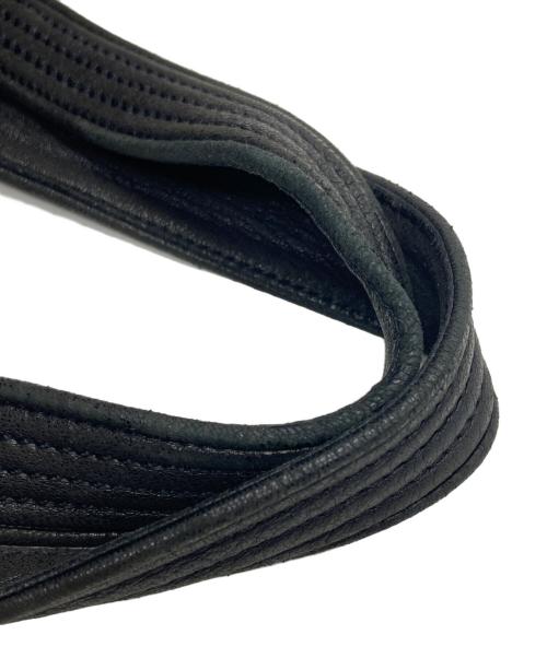 PRADA（プラダ）PRADA (プラダ) レザーハンドル ナイロントートバッグ ブラック サイズ:下記参照の古着・服飾アイテム