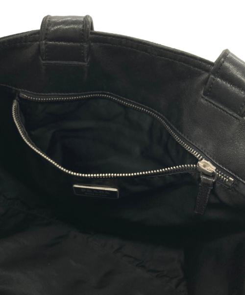 PRADA（プラダ）PRADA (プラダ) レザーハンドル ナイロントートバッグ ブラック サイズ:下記参照の古着・服飾アイテム