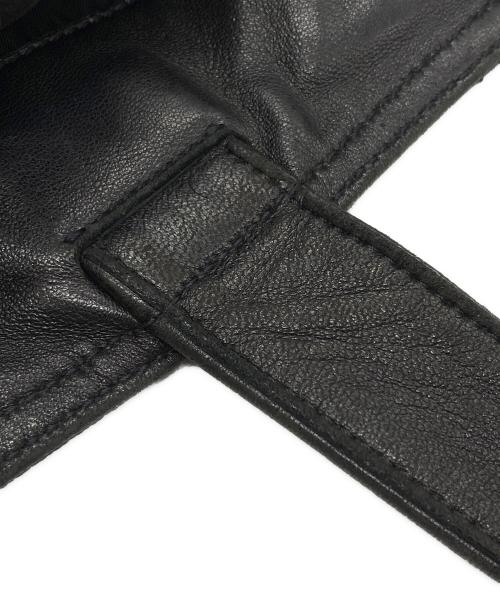 PRADA（プラダ）PRADA (プラダ) レザーハンドル ナイロントートバッグ ブラック サイズ:下記参照の古着・服飾アイテム