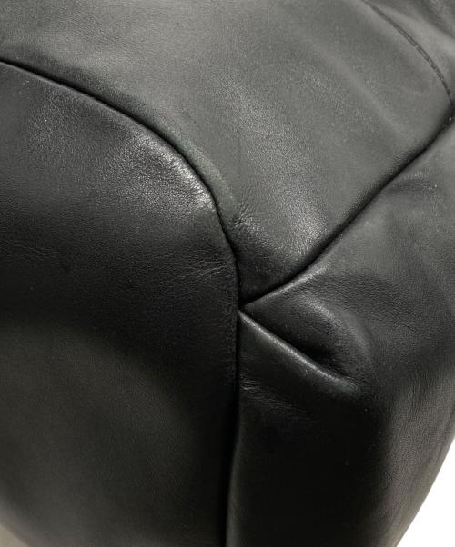 SUPREME（シュプリーム）Supreme (シュプリーム) Leather Backpack リュック ブラック サイズ:下記参照の古着・服飾アイテム